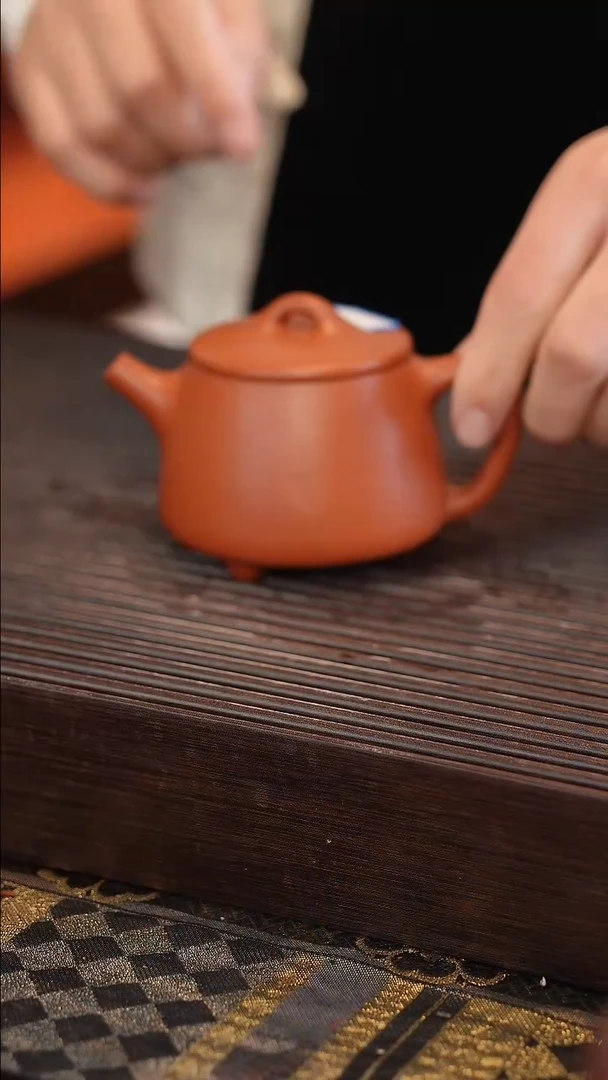 茶壶紫砂原矿手工制作