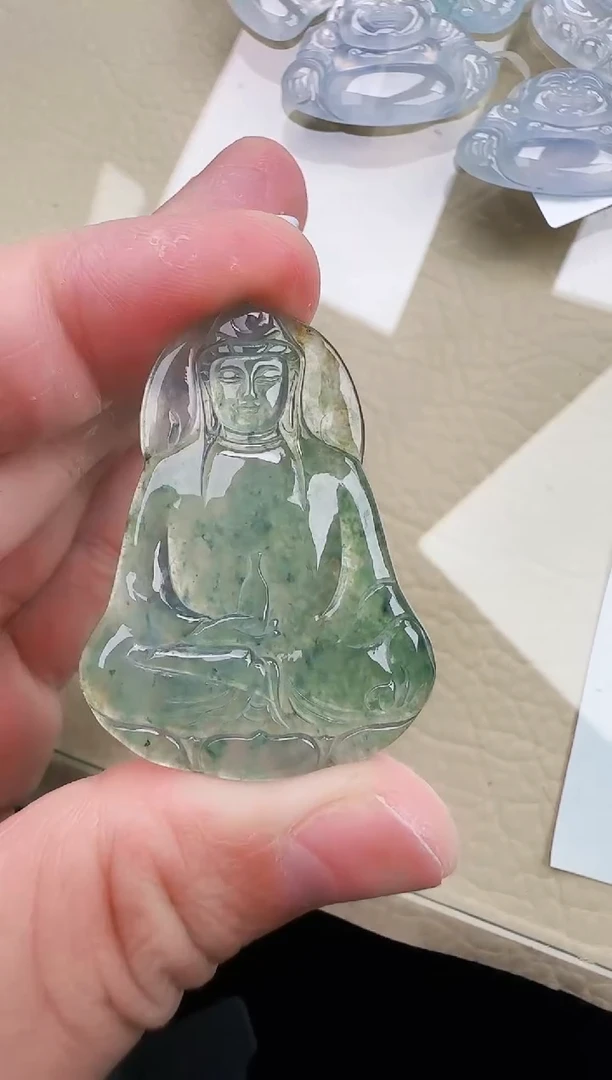 颈饰未镶嵌翡翠缅甸翡翠a货