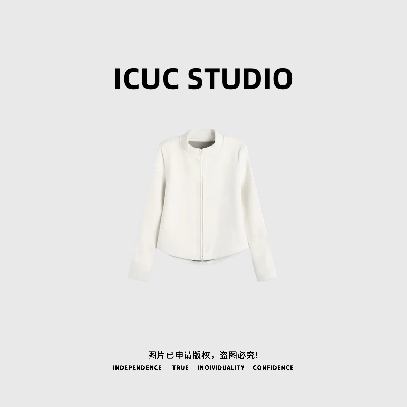 ICUC STUDIO-【石墨烯小蛮腰】秋冬立领发热保暖小外套