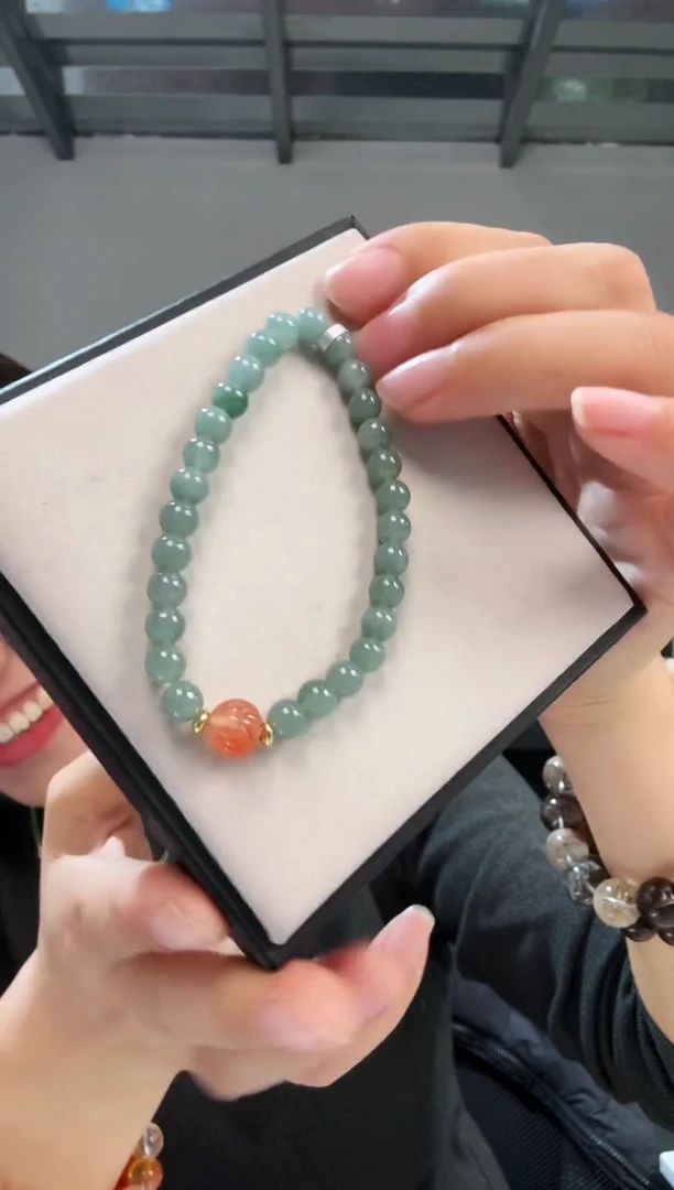 未镶嵌手链翡翠优2177 约6mm