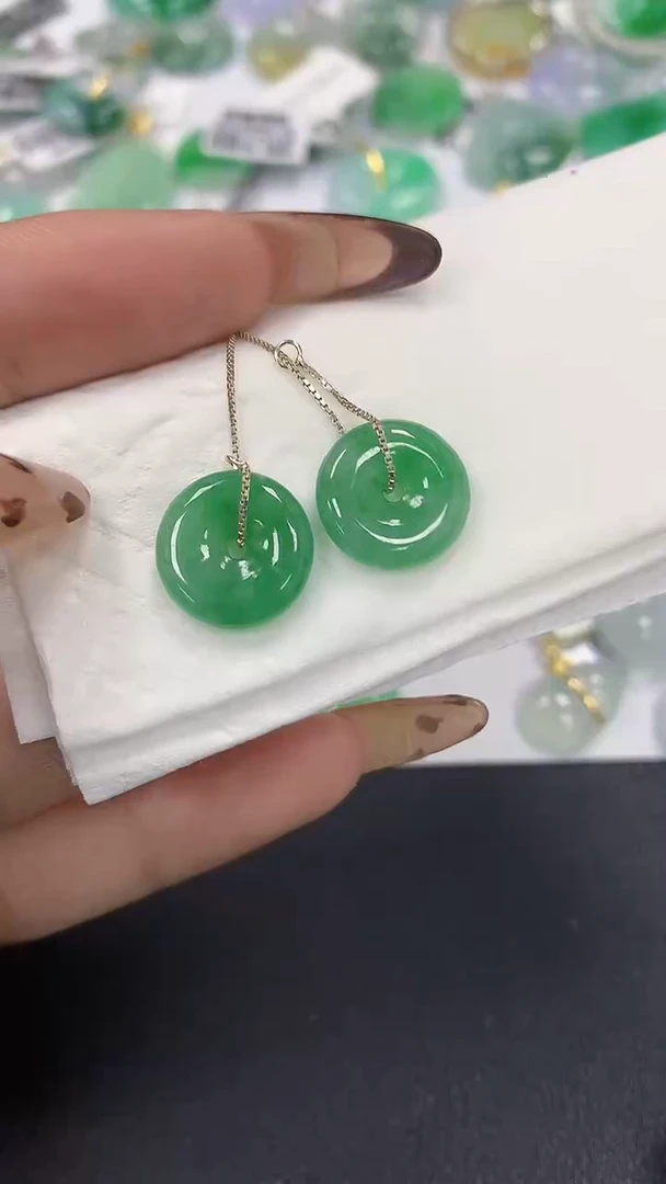 颈饰未镶嵌翡翠a货假一赔三支持复检百元上9元证书费自理