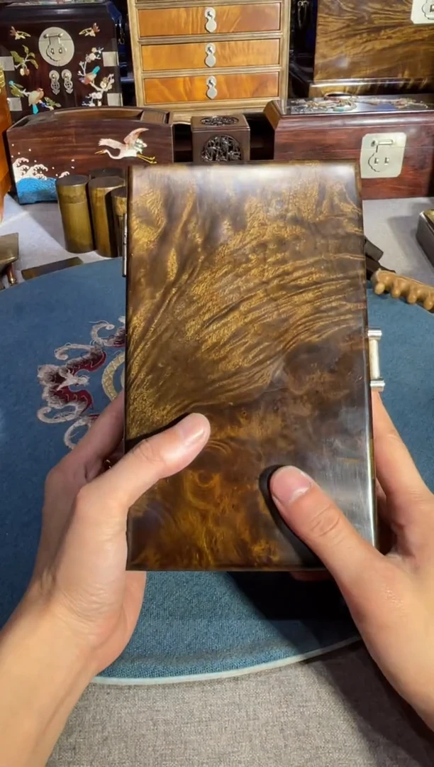 乌木类成套家具阴沉首饰盒   9