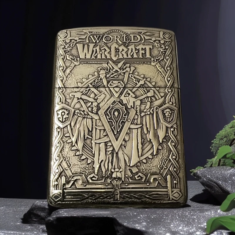 ZIPPO打火机  魔兽世界 168盔甲煤油打火机 送礼物 DYJ1