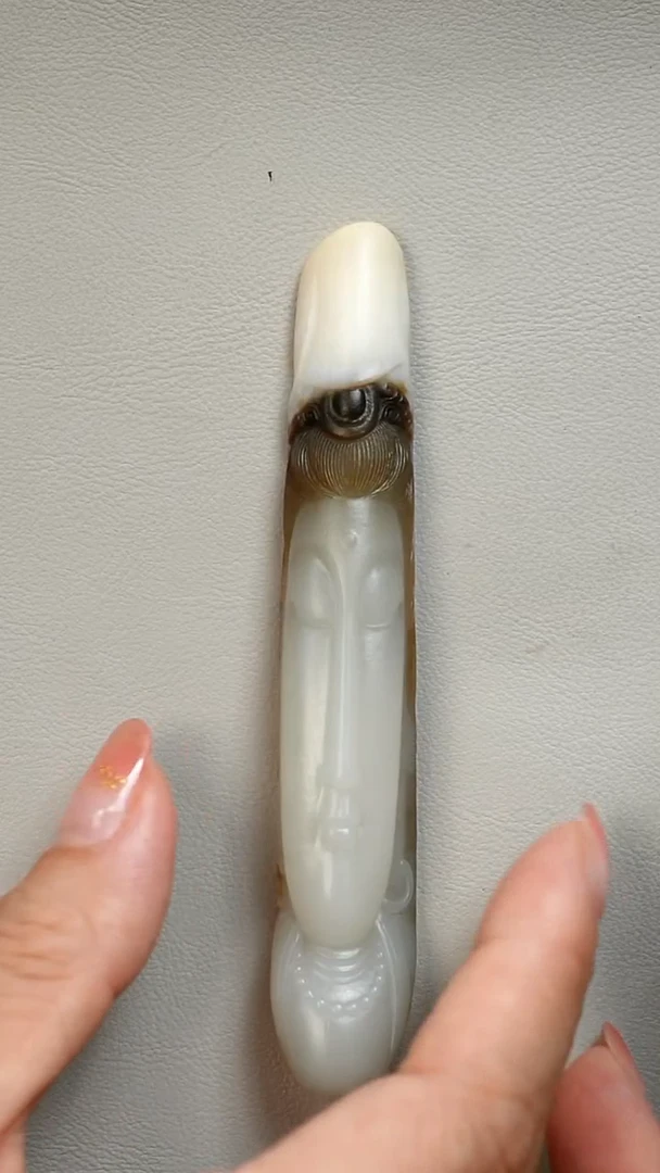 未镶嵌和田玉把件观音