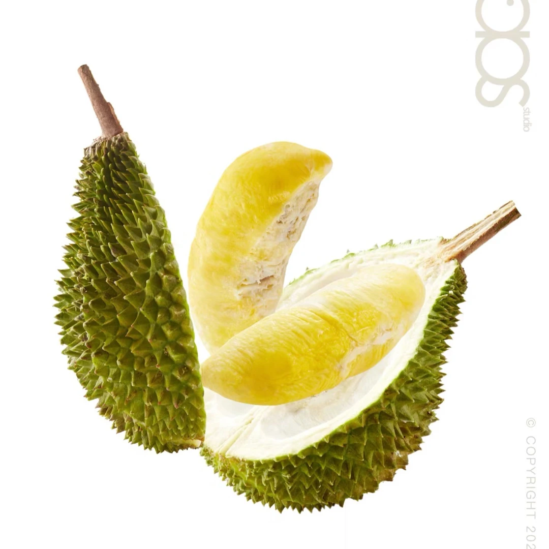 【新鲜榴莲】泰国金枕树熟榴莲肉1斤，软糯香甜核小（整果现开）金枕泰国