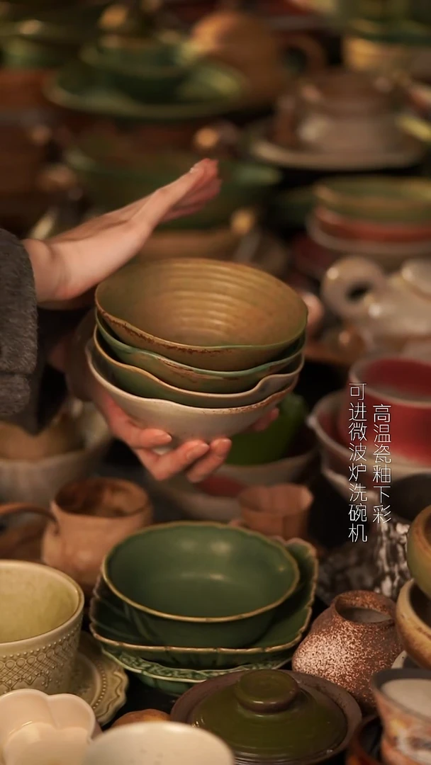 陶瓷景德镇手作餐具@@