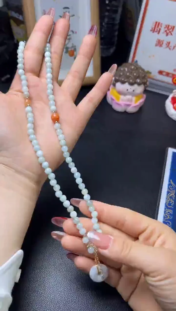 【闪购商品】翡翠颈饰未镶嵌W001-PQGJ318-2多样性发一件