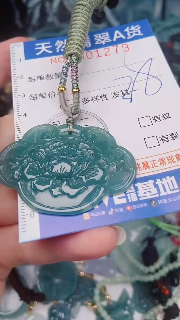 颈饰未镶嵌翡翠00001279