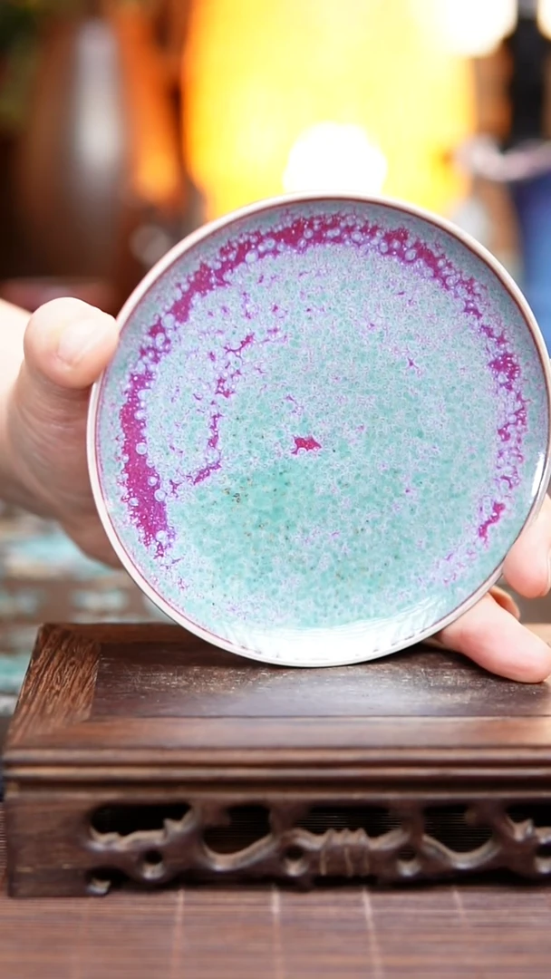 钧瓷杯垫 何世超