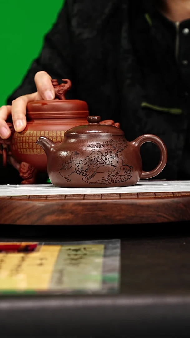 宜兴原矿高端紫砂 景舟底槽清