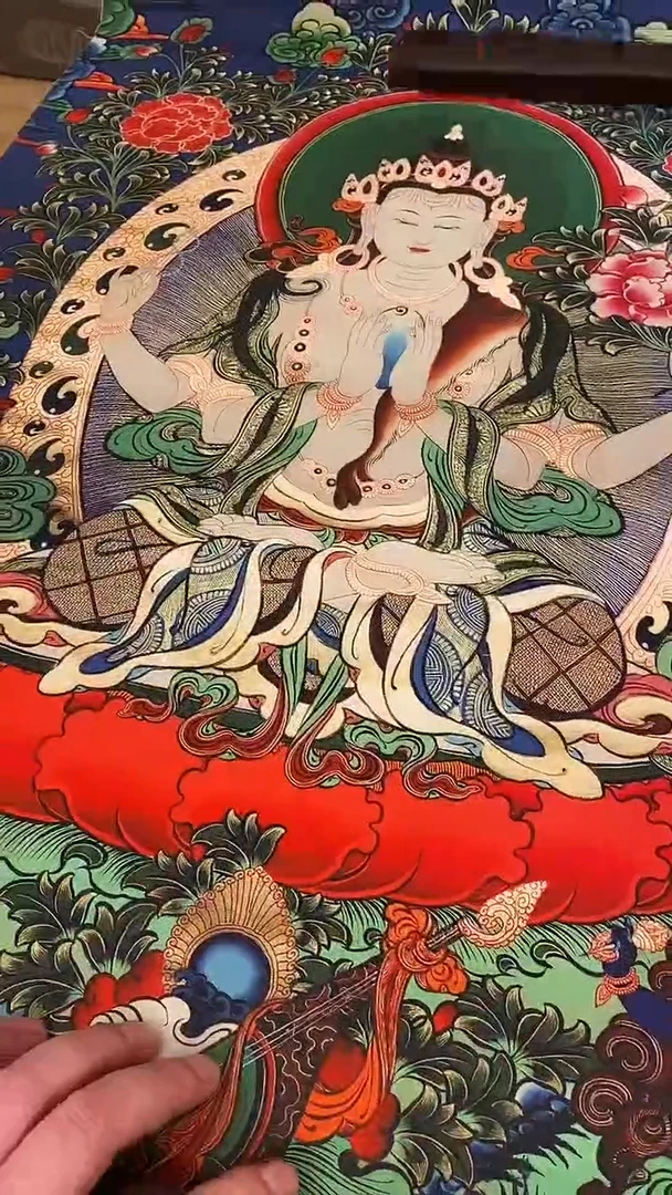 装裱画精美唐卡tk16054