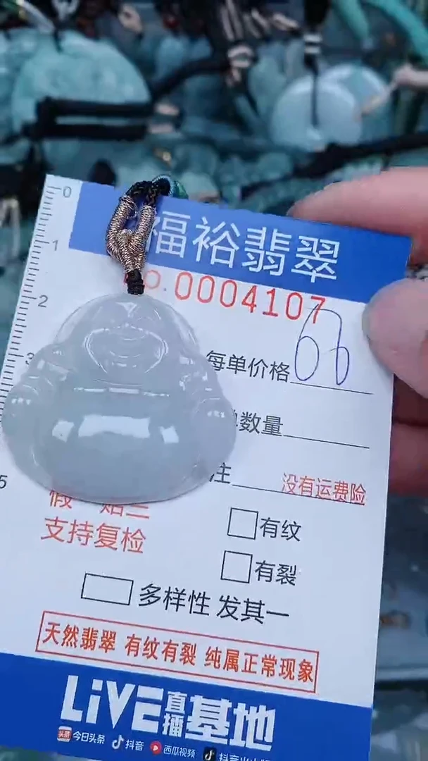 【闪购商品】翡翠颈饰未镶嵌...0004107