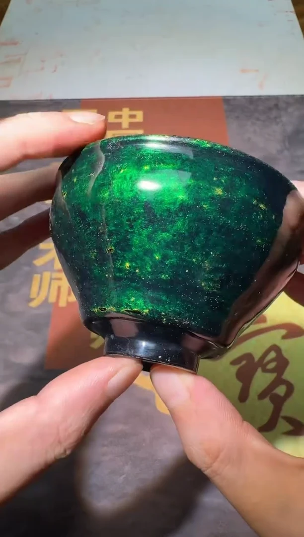 茶盏黄宝庆大漆盏89