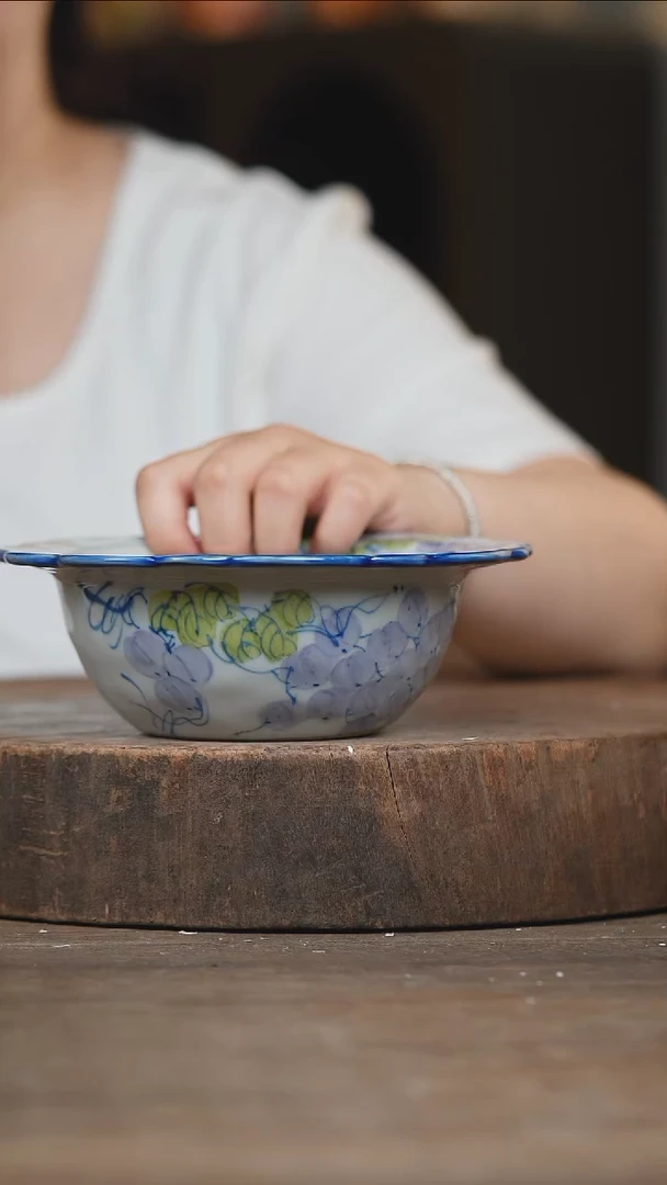 瓷片景德镇高温釉下彩（食品级）