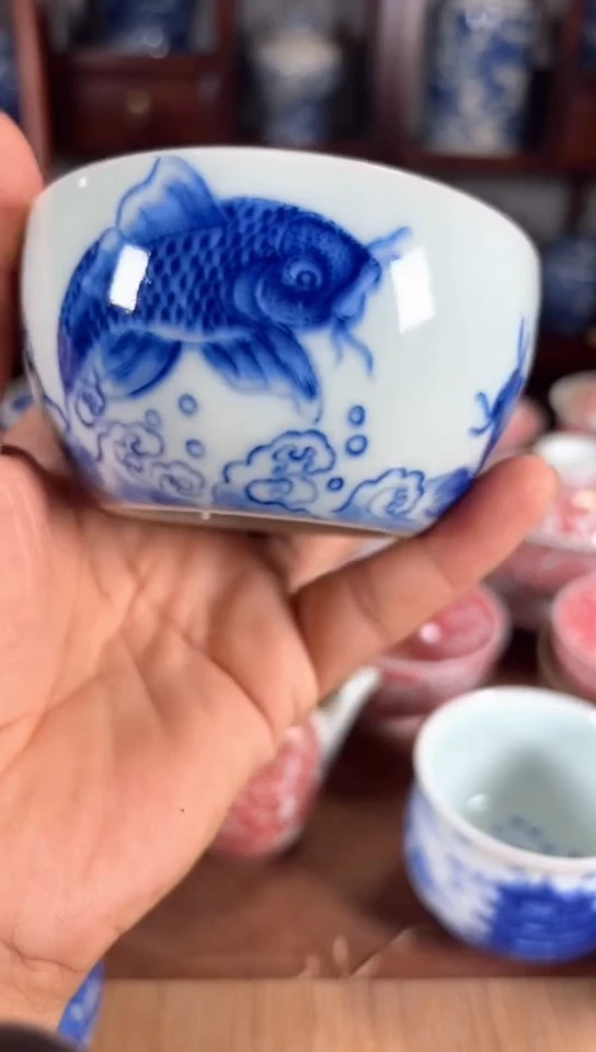 手工瓷器杯子瓷器杯子