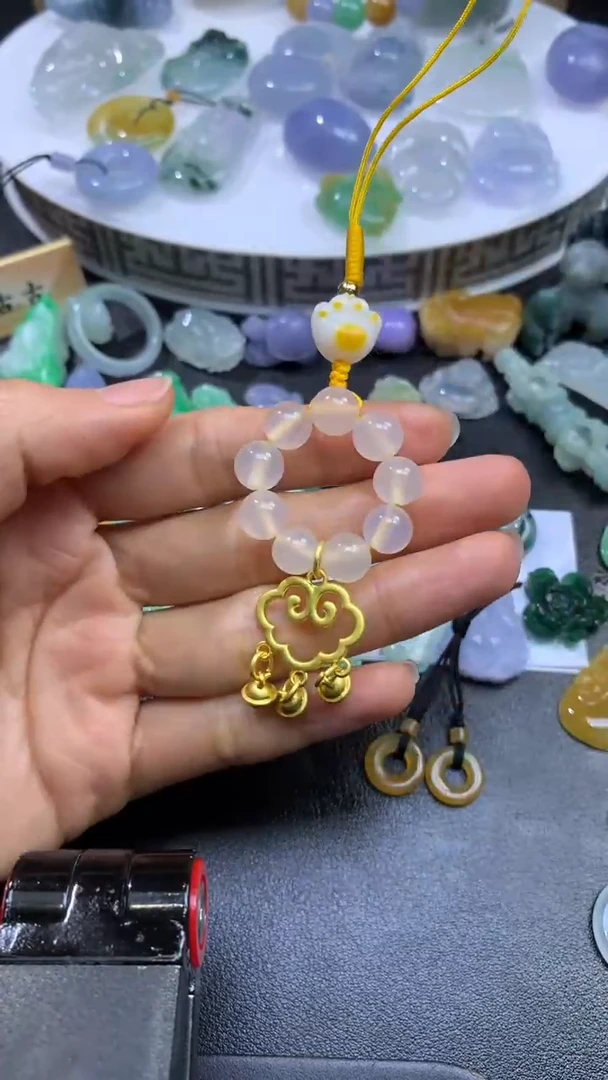 【闪购商品】玛瑙/玉髓颈饰未镶嵌玉髓多样性发一