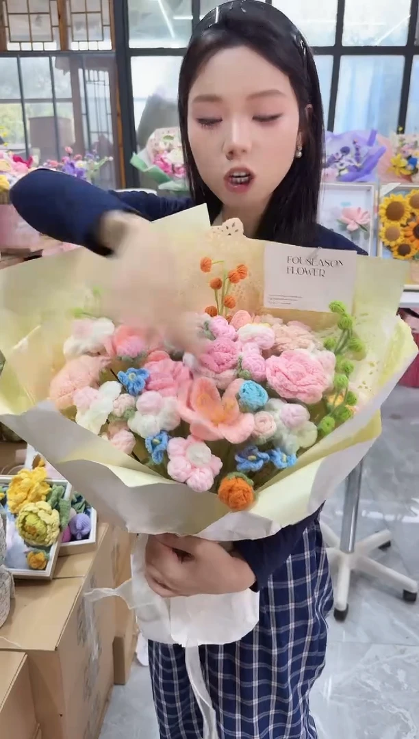 非遗手工定制花束，孤品清仓！！