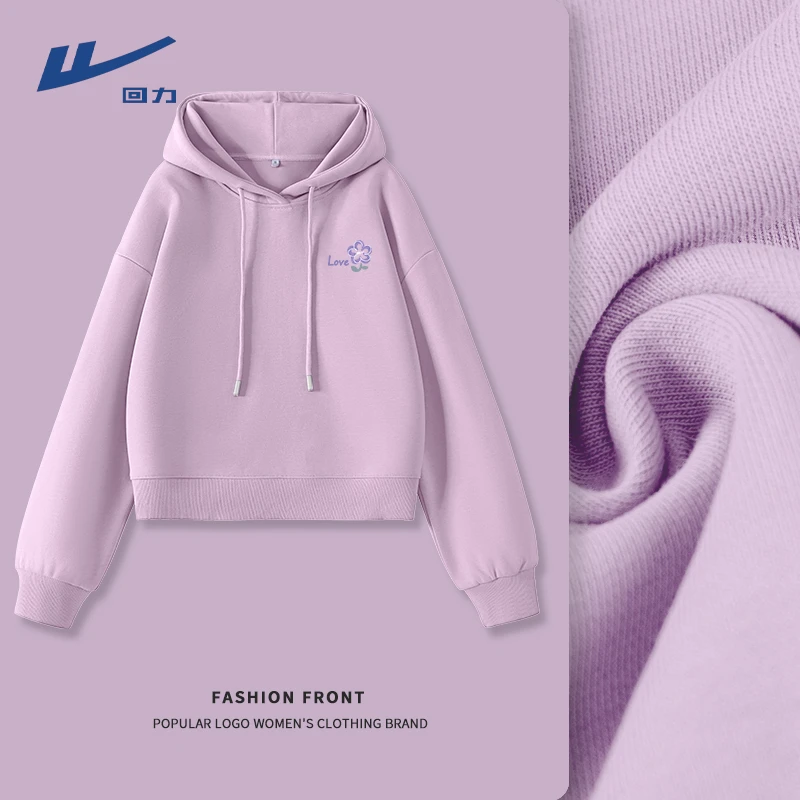 回力潮牌连帽卫衣2025年新款爆款设计感小众宽松潮流连帽卫衣ins