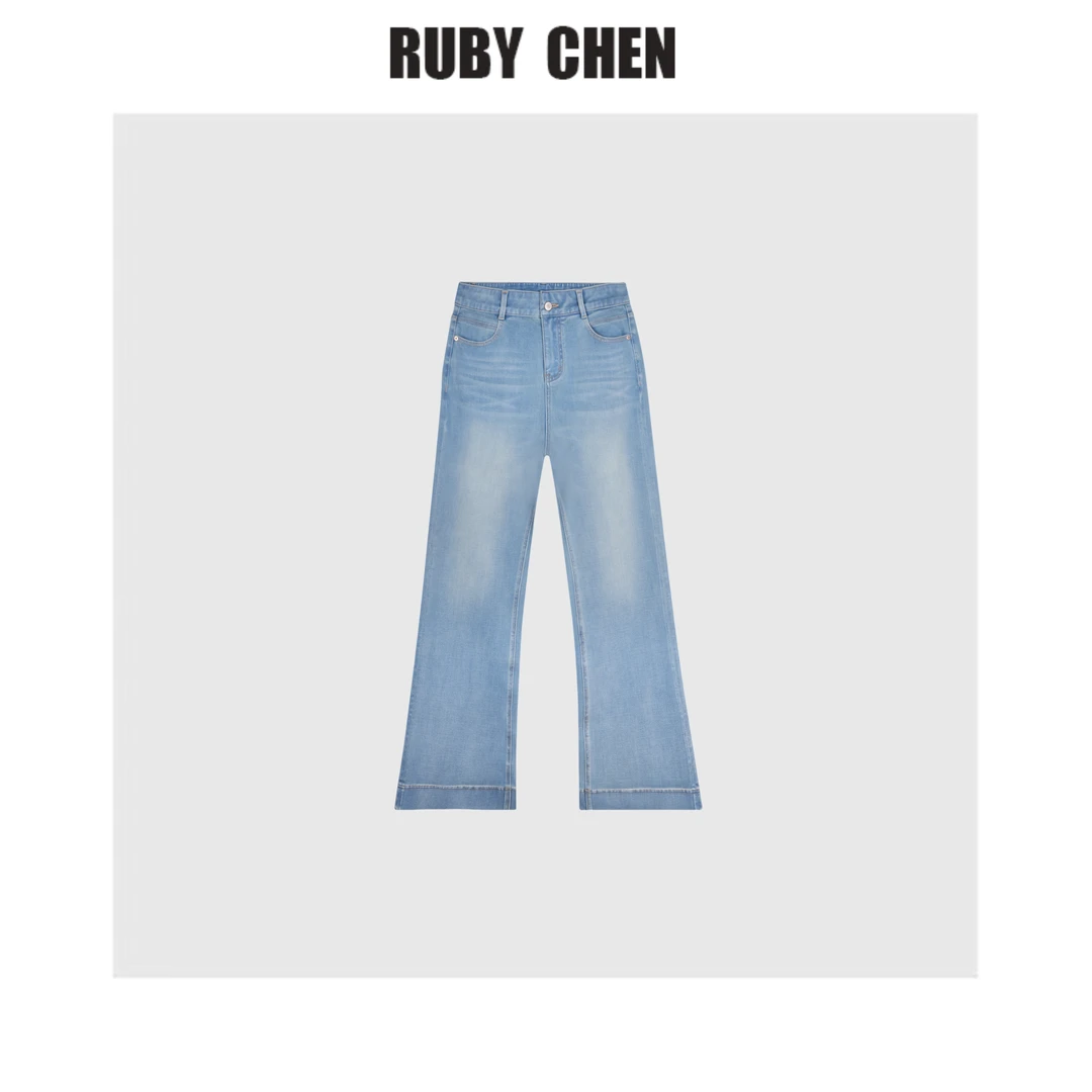 【上身修饰腿型】沙漏型牛仔裤女