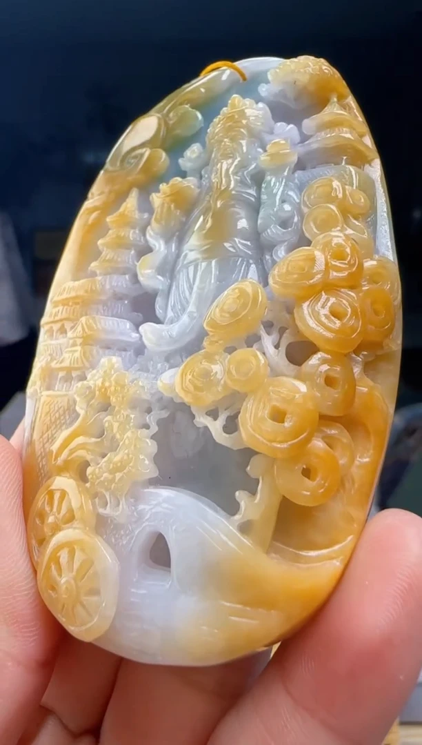 吊坠(不含链)未镶嵌翡翠HH@@960Q3J21500