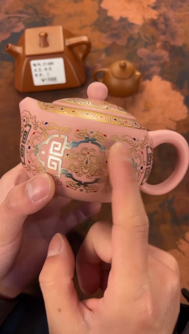 茶杯紫砂-粉青西施