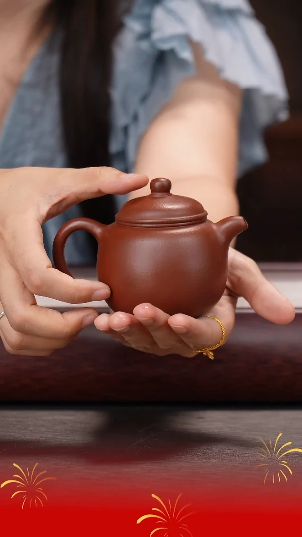 茶壶紫砂天铭轩/底槽清/匏尊/170c