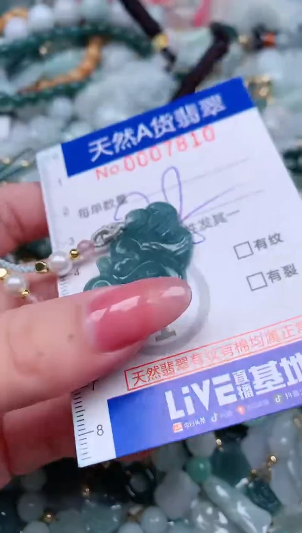 【闪购商品】翡翠颈饰未镶嵌00007810