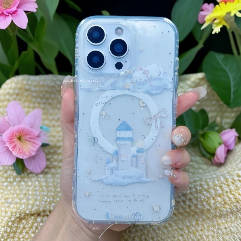 自选imd双层防摔磁吸壳（强磁）适用苹果型号手机壳