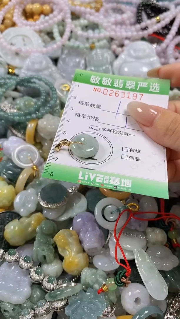 翡翠未镶嵌颈饰闪购0263197多样性发其一