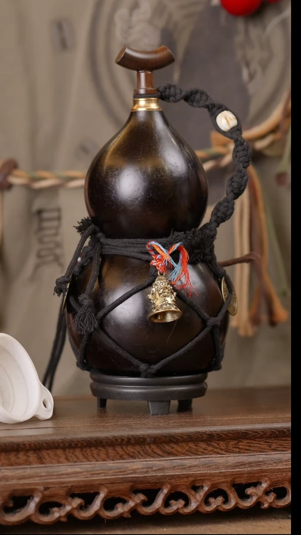 326号精品天然大漆酒葫芦一物一拍~