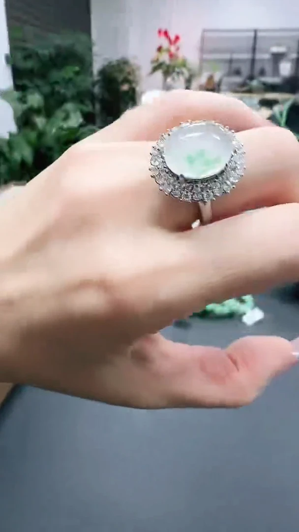 未镶嵌1石英质玉（非洲翠）/1489