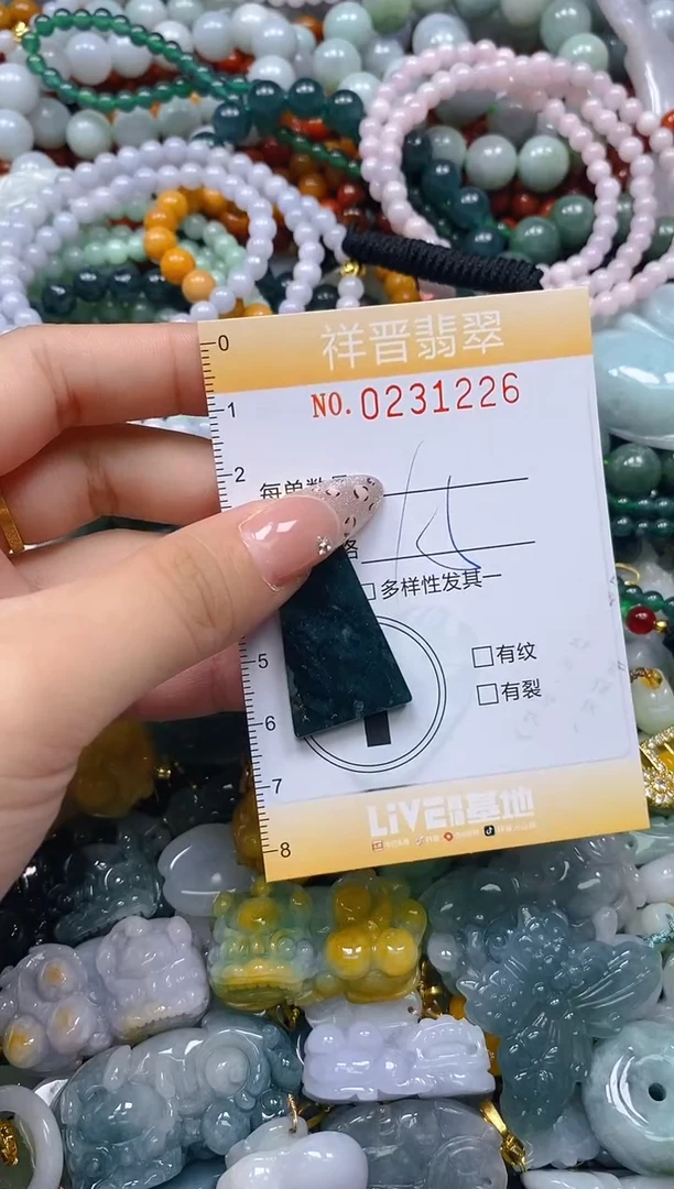 颈饰未镶嵌翡翠闪购0231226