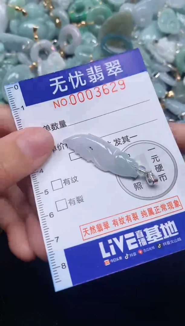 颈饰未镶嵌翡翠3629