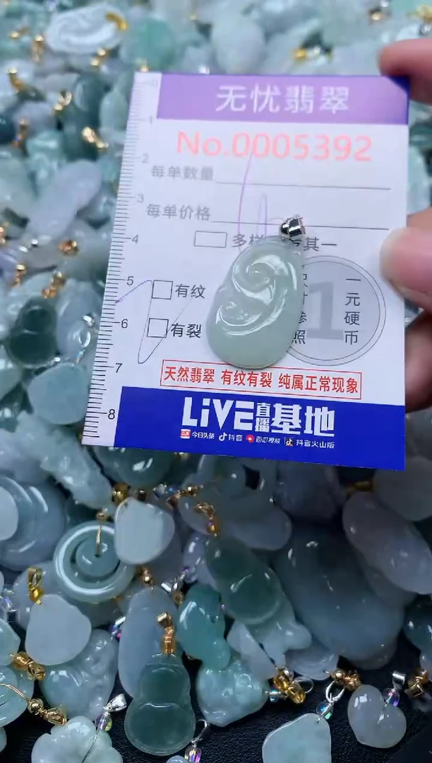 颈饰未镶嵌翡翠5392
