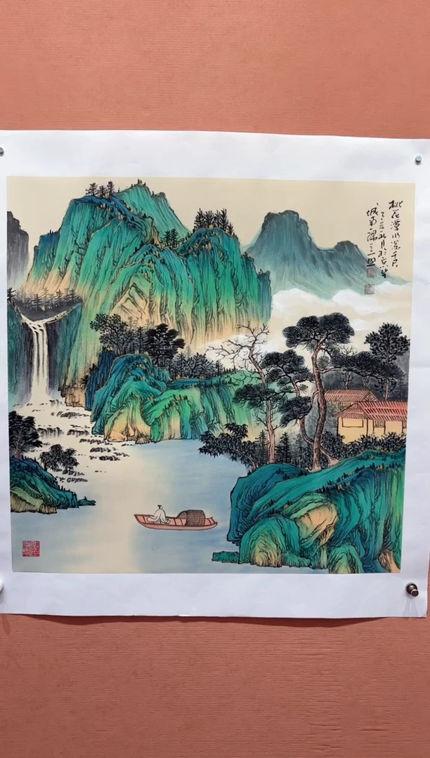 国画师立照老师国画作品