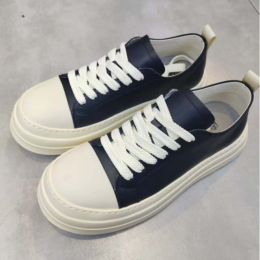 YS7099玛拉沁夏季男鞋厚底休闲板鞋轻质透气男士滑板百搭小众鞋子