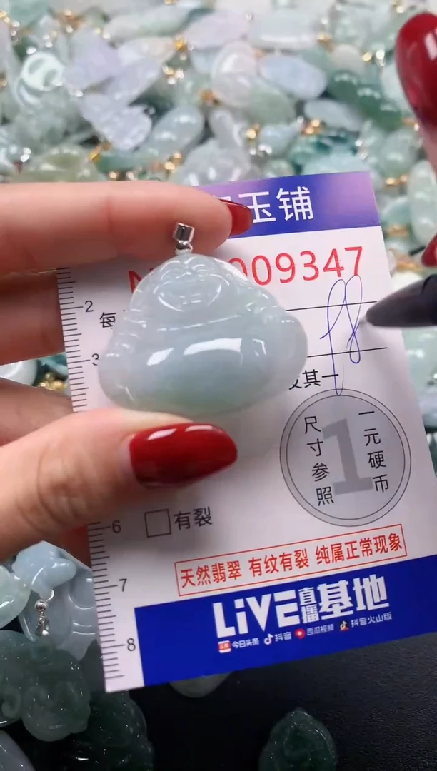 颈饰未镶嵌翡翠9347