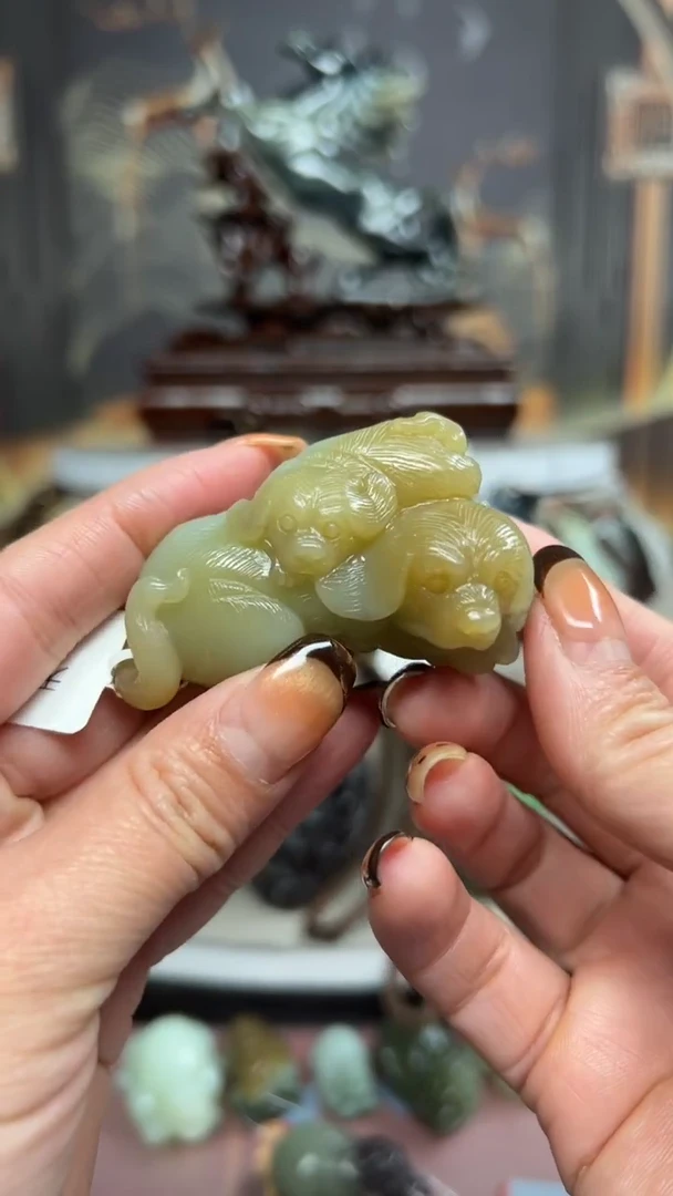 未镶嵌和田玉挂件把件