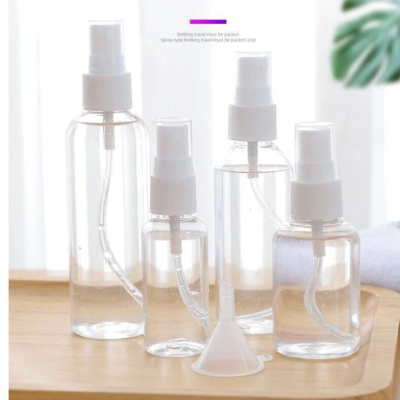 【送漏斗】旅行分装瓶酒精喷壶消毒水细雾浇花洒化妆水用种花喷雾壶