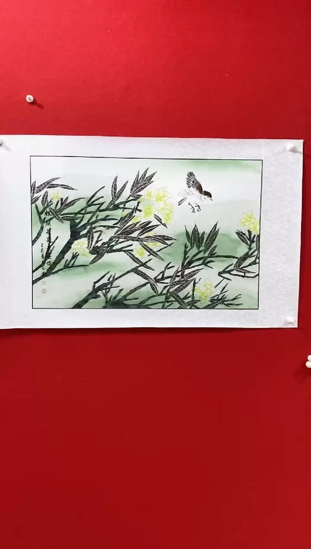 国画国画NYQ杰牛云勤老师作品