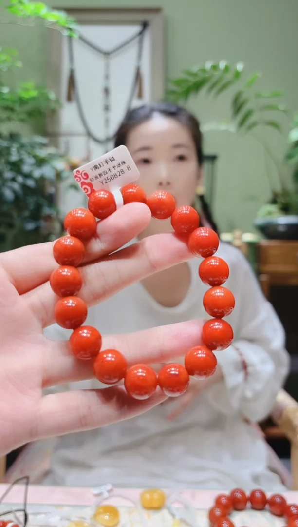 未镶嵌手串南红玛瑙扶***舒南红手串Y0828-8