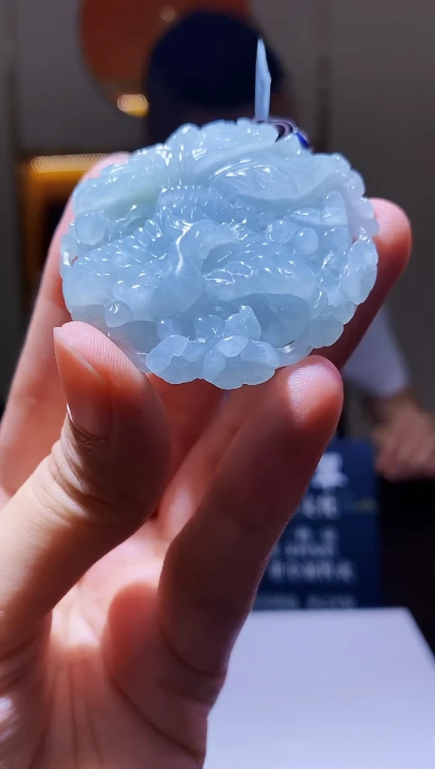 翡翠未镶嵌颈饰M-@@BSGR71647多样性发一