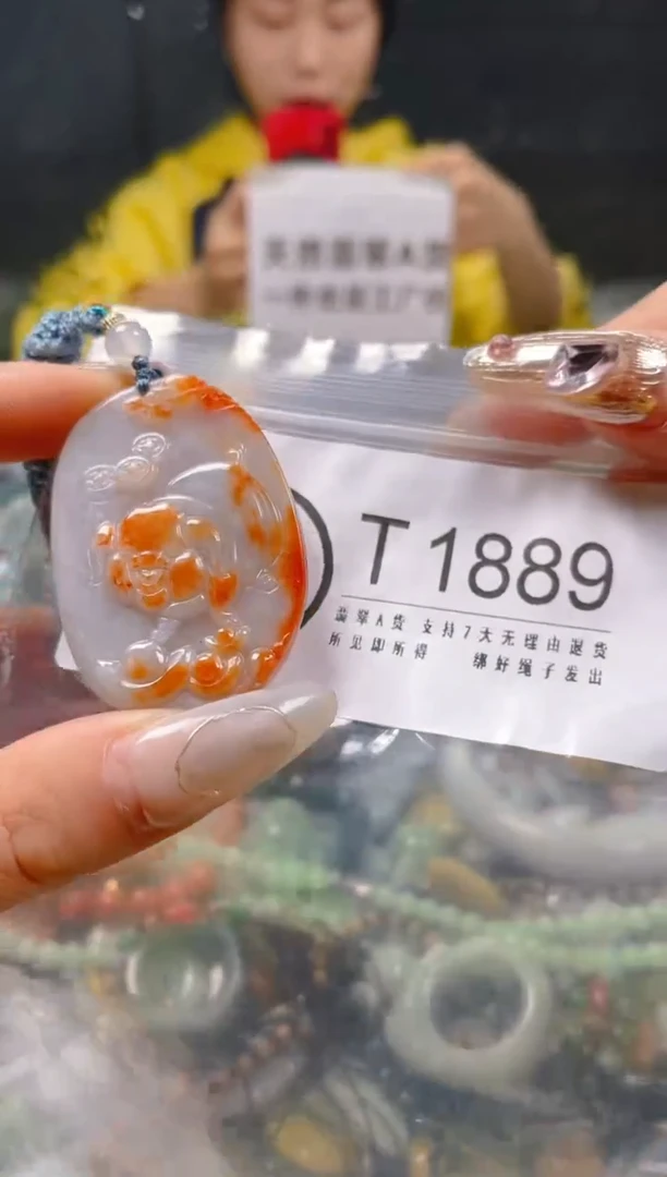 【闪购商品】翡翠颈饰未镶嵌/T/翡翠A货一图一物