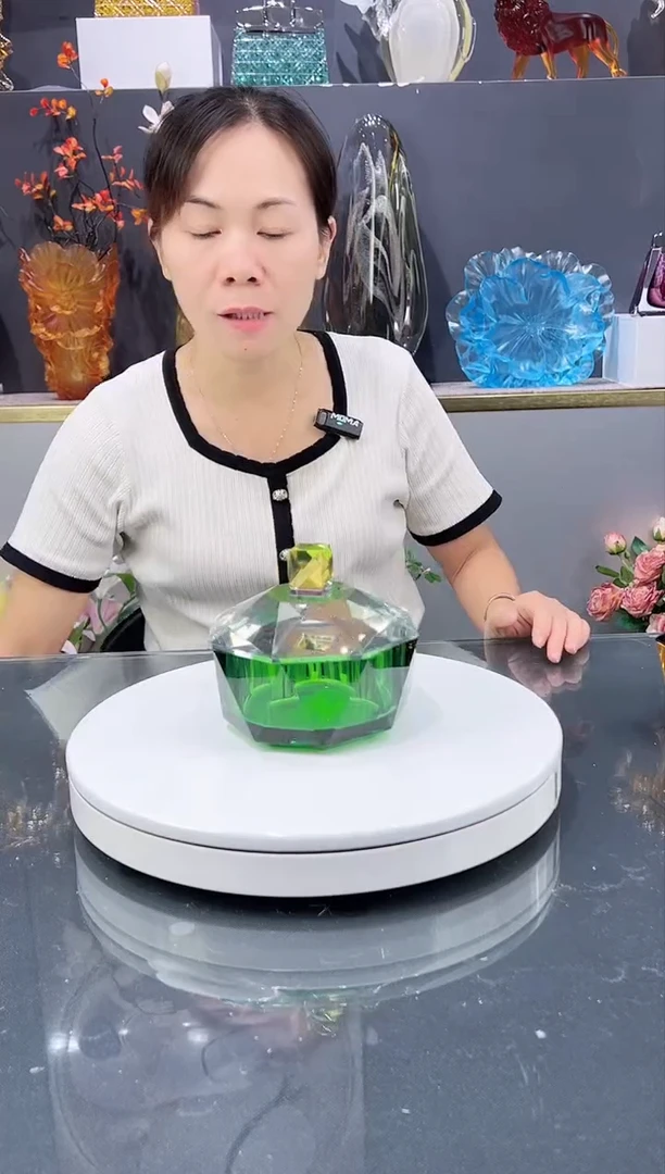 琉璃水晶琉璃摆件1个
