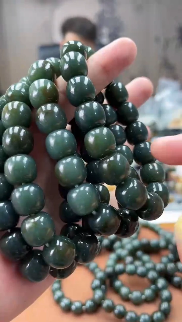 手链未镶嵌和田玉纯天然新疆且末蓝带糖14多样性发货.拍一发一