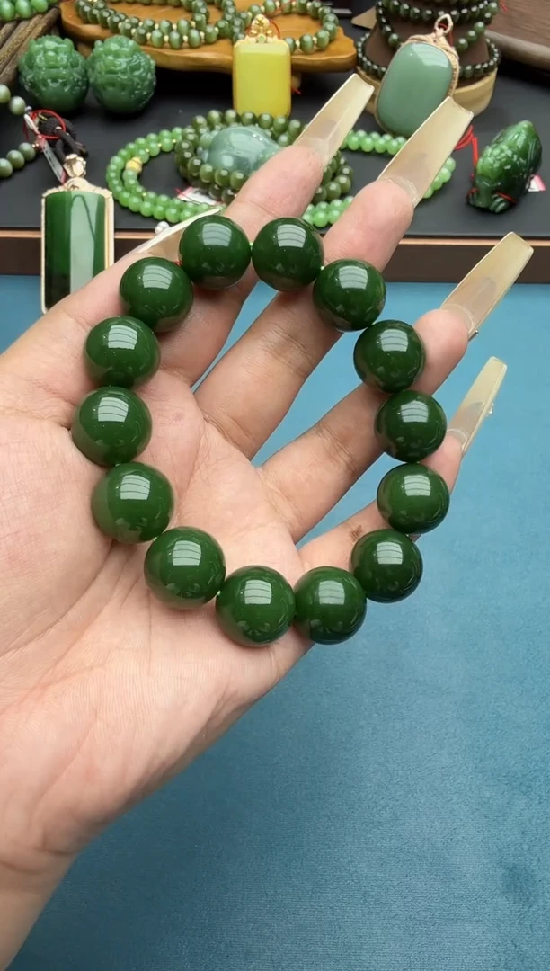 未镶嵌手串和田玉byeqbcl