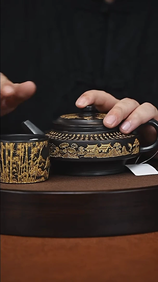 茶壶紫砂原矿紫砂壶