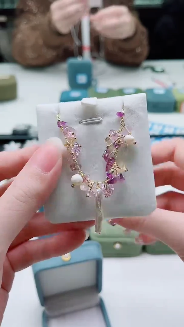 银S925镶嵌其他淡水珍珠多样性发一410