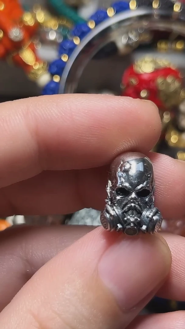 无925银多****5S925银绝命毒师顶珠