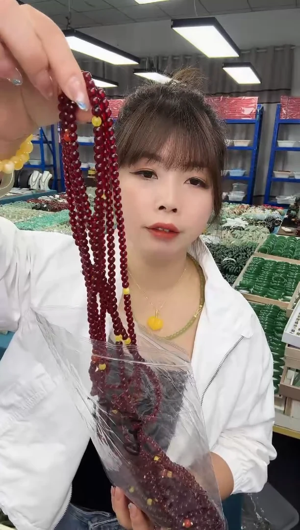 手串琥珀未镶嵌多圈手串